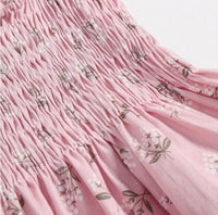 girls dress size 6-9m/9-12m/12-18m/18-24m/2-3y floral pink girls dress