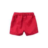 Boys Shorts Toddler New Size 18 months Red Linen Boys Shorts Toddler