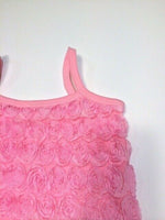 NEW Size 2 Years Girls Dress Girls Pretty Pink Rosette Pettidress
