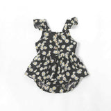 size 0-3m to 12-18 months new baby girls dress daisy fluttersleeve cotton dress