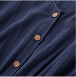 size 2/3/4/6/8 years girls dress navy blue flutter sleeve floral cotton dress