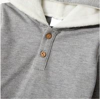 size 2y/3y/4y/6 years new boys hoodie top boys grey hoodie top  - select size