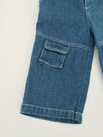 NEW Size 12 months Toddler Boys Jeans Cute  Denim Mountain Patch Jeans