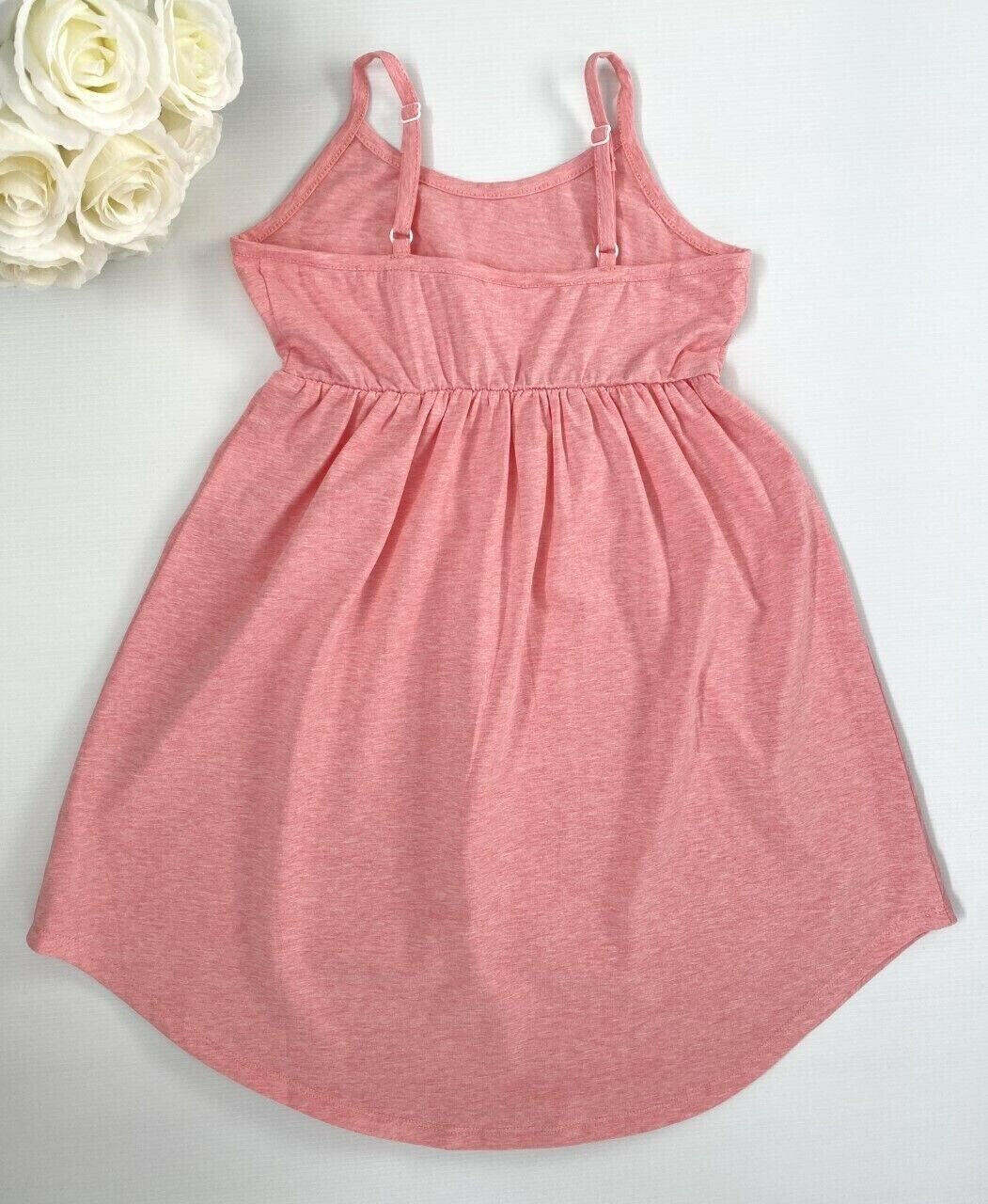 girls dress new pink curve hem girls dress pink girls dress