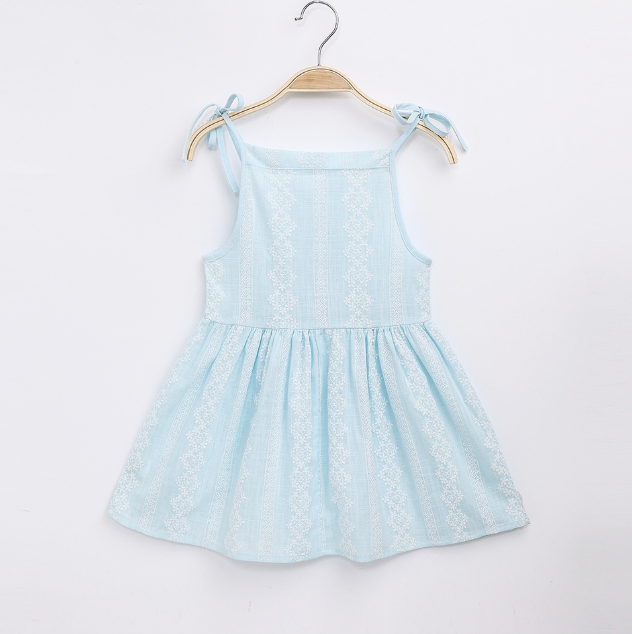 baby girls dress size 9-12 months new light blue cotton baby girls dress