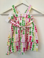 size 18 months Iris & Ivy new baby girls dress colourful dress & bloomer set
