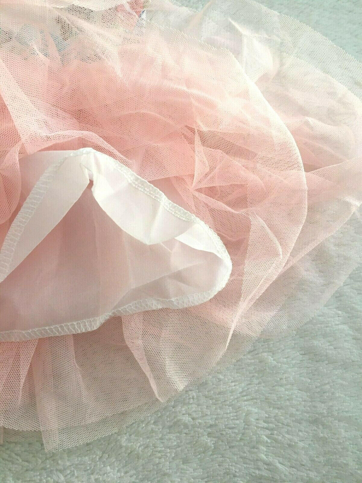 NEW Size 12 months Baby Girls Dress Party Dress Girls Floral Pink Tulle Dress - MARIGOLD 