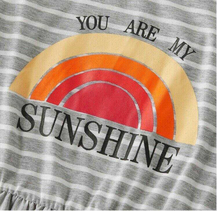 NEW Size 6-9 months Baby Girls Dress 'You are my sunshine' Tulle Baby Dress - MARIGOLD 