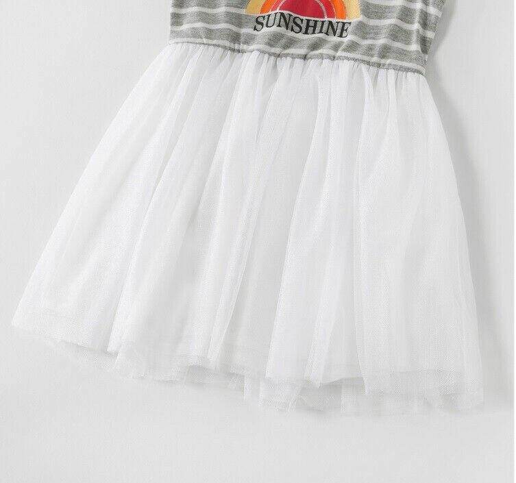 NEW Size 6-9 months Baby Girls Dress 'You are my sunshine' Tulle Baby Dress - MARIGOLD 