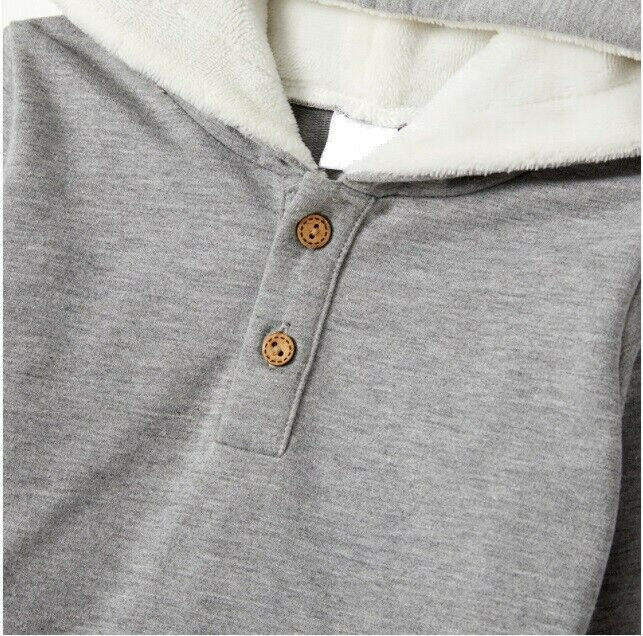size 2y/3y/4y/6 years new boys hoodie top boys grey hoodie top - select size - MARIGOLD 