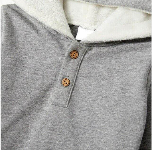 size 2y/3y/4y/6 years new boys hoodie top boys grey hoodie top - select size - MARIGOLD 