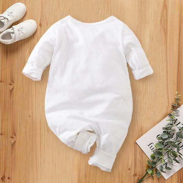 size newborn/0-3m/3-6m new baby coverall flower giraffe & zebra baby romper - MARIGOLD 