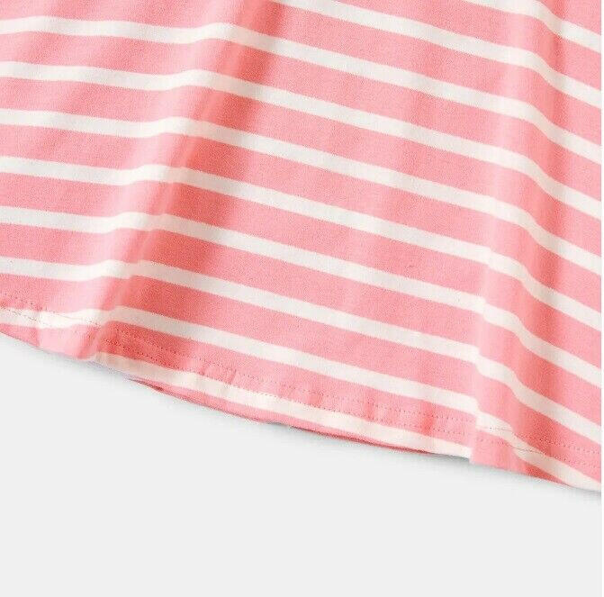 Paw patrol girls dress happy hugs pink stripe girls dress - MARIGOLD 