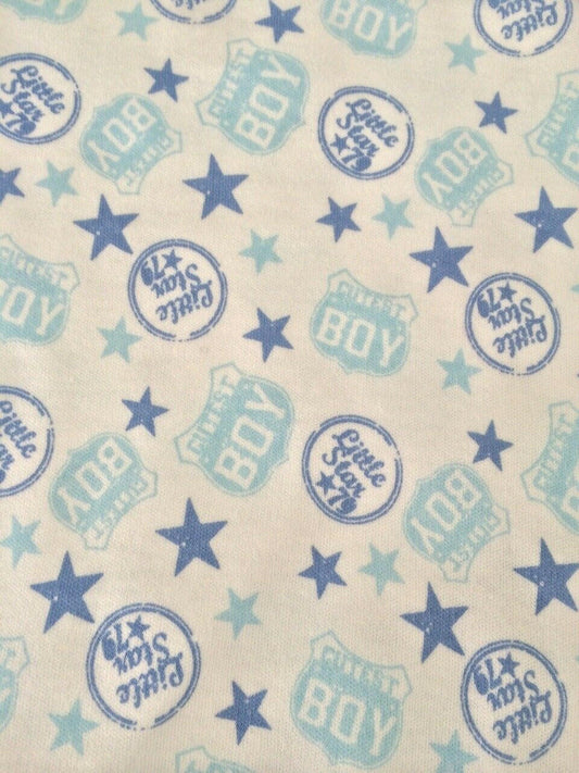 NEW Size 3-6 months Baby Boys Bodysuit 100% Cotton Blue Star Longsleeve Bodysuit - MARIGOLD 